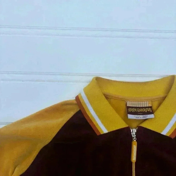 Vtg Harlem Globetrotters Twiggy Velour Platinum Fubu Top 90s y2k - Picture 10 of 12